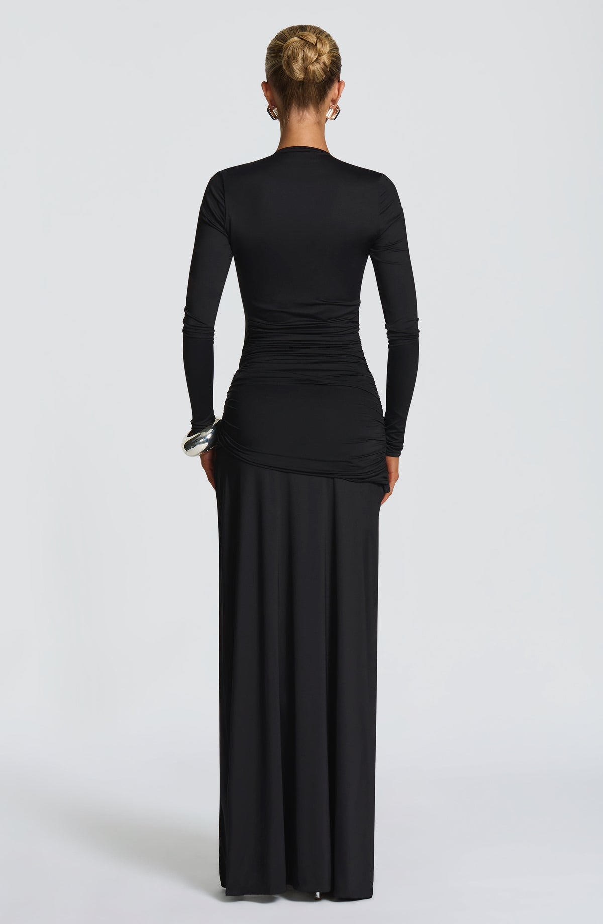 Ysabella Maxi Elbise - Siyah